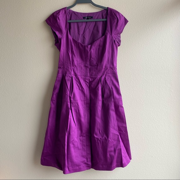 Nanette Lepore Le Cirque Cap Sleeve A-Line Dress Sz. 6 - Picture 15 of 16